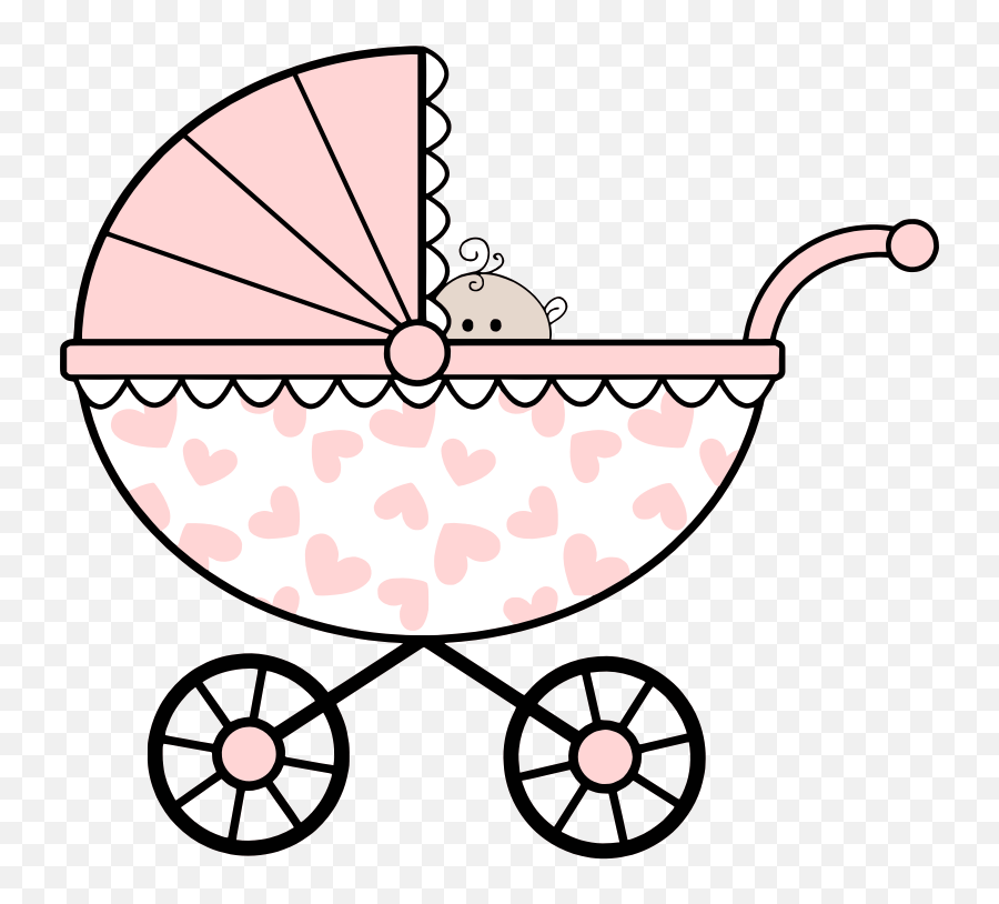 Download Free Png Pram 2 2 - Baby Carriage Clipart Black And White Emoji,Baby Stroller Emoji