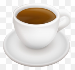 Coffee Doppio Tea Americano - With Milk Clipart Emoji