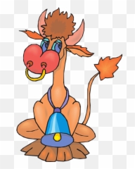 Glocke Telefon Vektorgrafiken - Cow Clipart Emoji