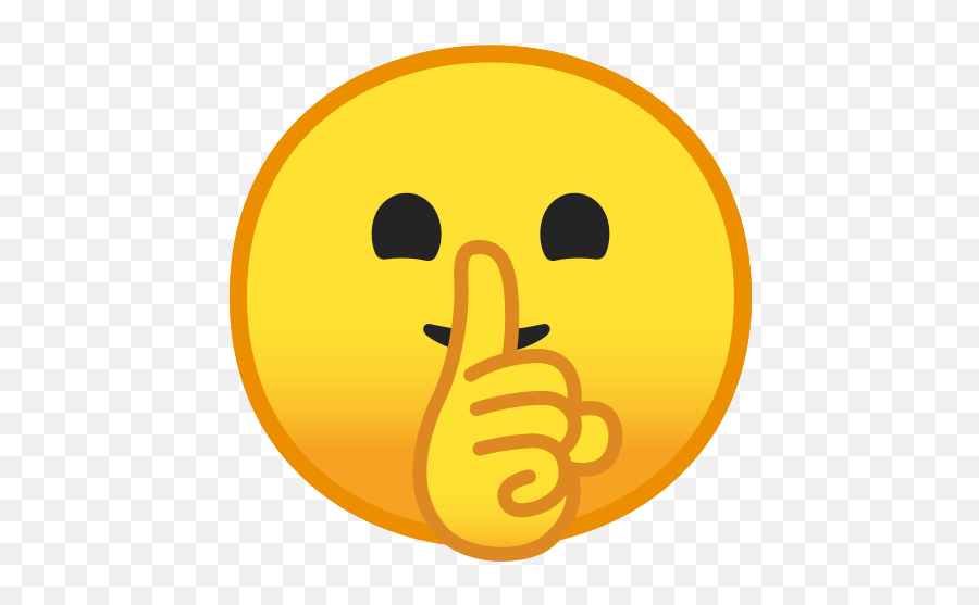 Shushing Face Emoji - Shush Emoji,Samsung Emoji