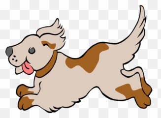 Running Dog Vector Clip Art - Clipart Emoji