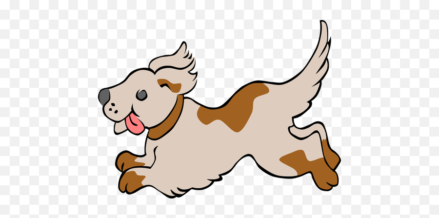 Running Dog Vector Clip Art - Dog Running Clipart Emoji,Dog Walking Emoji