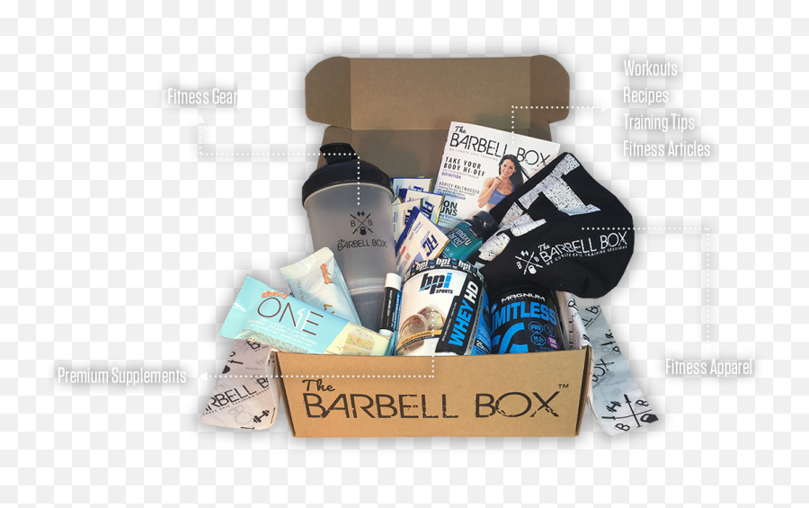 The Barbell Box - We Curate Epic Training Sessions Workout Gift Box Emoji,Barbell Emoji