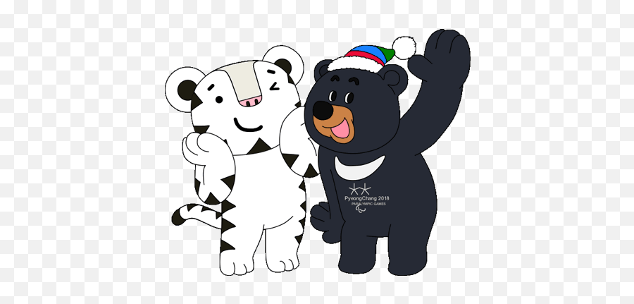 2018 Winter Olympics Mascot Clipart - Winter Olympics Mascot 2018 Emoji,Olympics Emoji