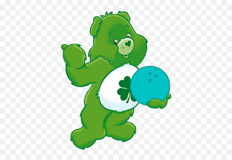 Good Luck Bear - Care Bears Psd Official Psds Care Bears Characters Good Luck Bear Emoji,Care Bear Emoji
