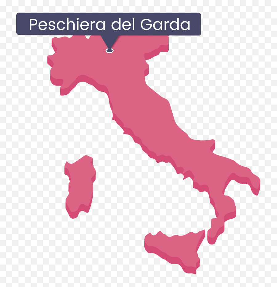 Peschiera Del Garda - Trainplanet Italy Map Blank Emoji,Snapchat 100 Emoji
