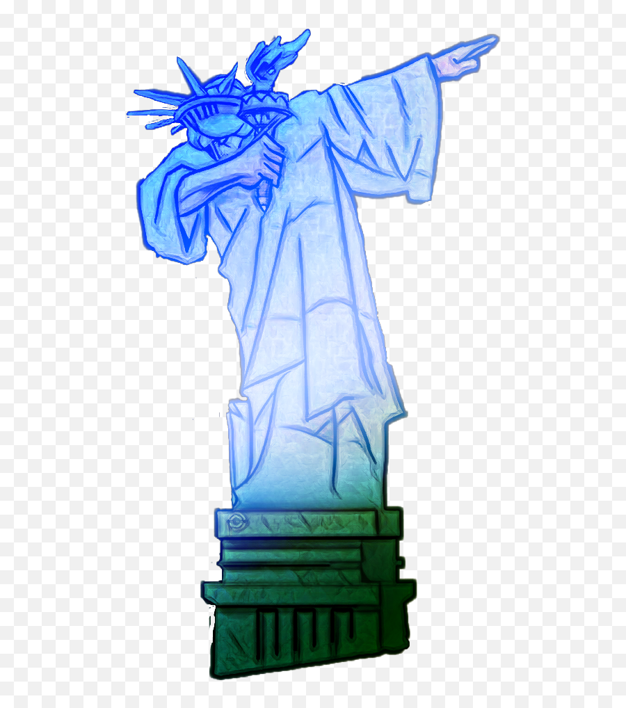 Statueofliberty Statue Of Liberty Green - Illustration Emoji,Liberty Emoji