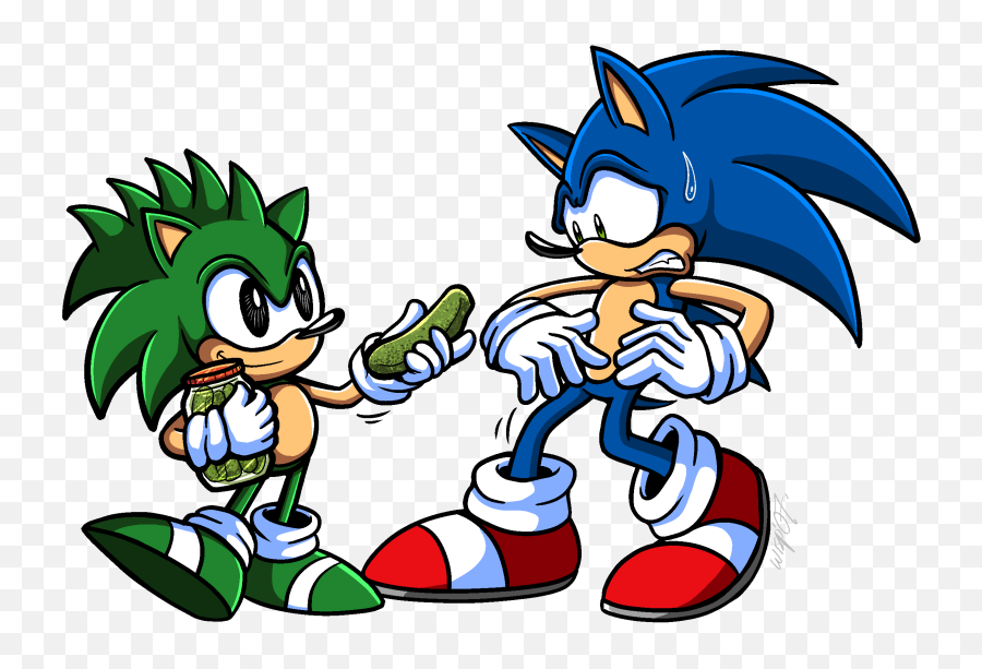 Walking Pickles Cliparts - Pickle The Hedgehog Png Ogorki The Pickle Hedgehog Emoji,Hedgehog Emoji