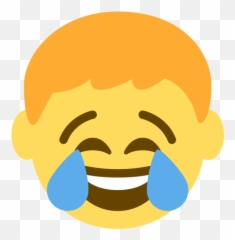 Emoji Face Mashup Bot On Twitter Boy Face With - Happy,Emoji Tears Of Joy
