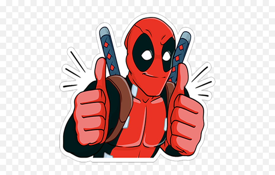 New Super Heroes Stickers - Superhero Emoji,Deadpool Emojis