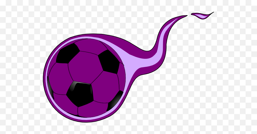 Purple Flame Soccer Ball Clip Art - Purple Soccer Ball Clip Art Emoji,Pro Soccer Emojis