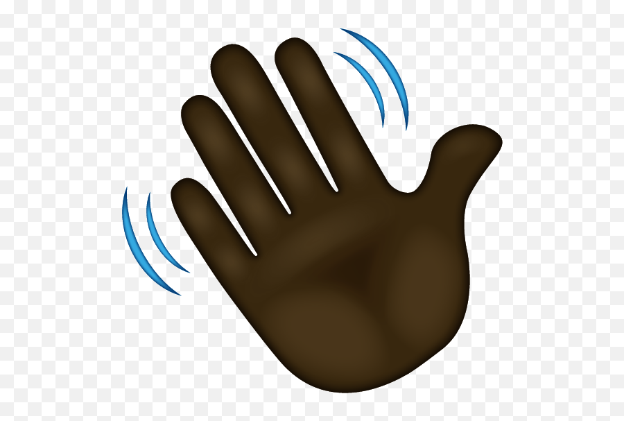 Emoji - Sign,Hand Wave Emoji