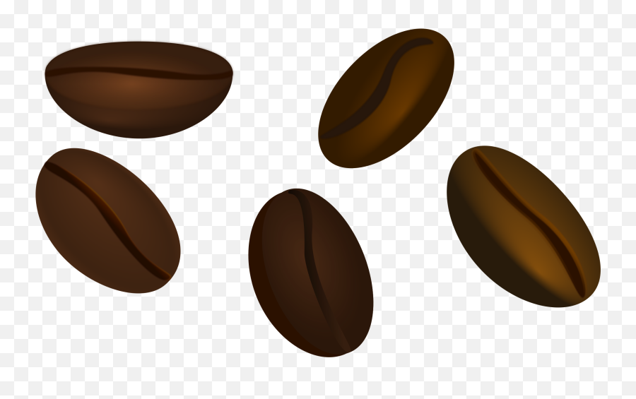 Free Coffee Beans Transparent Download - Coffee Bean Clipart Png Emoji,Coffee Bean Emoji