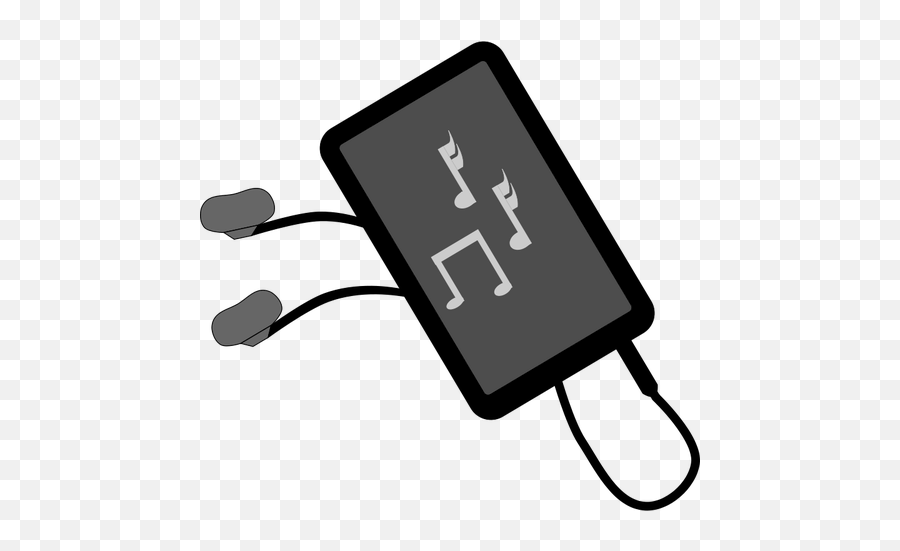 Player With Earphones Vector Image - Headphones And Ipod Clipart Emoji,Nba Player Emojis