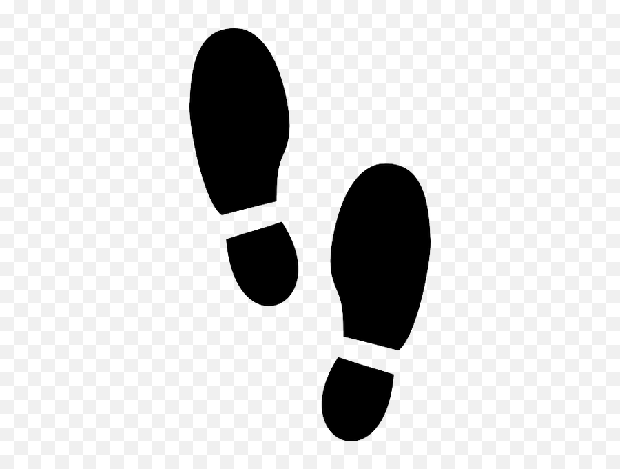 Footprints - Shoe Print Clipart Emoji,Feet Emoji