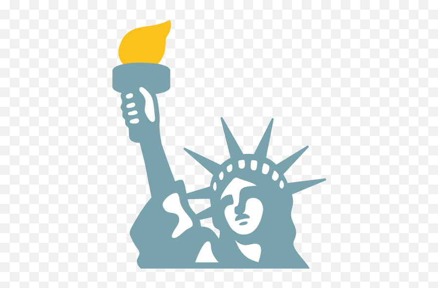 Statue Of Liberty Emoji For Facebook Email Sms - Lady Liberty Statue Of Liberty Emoji,Fleur De Lis Emoji