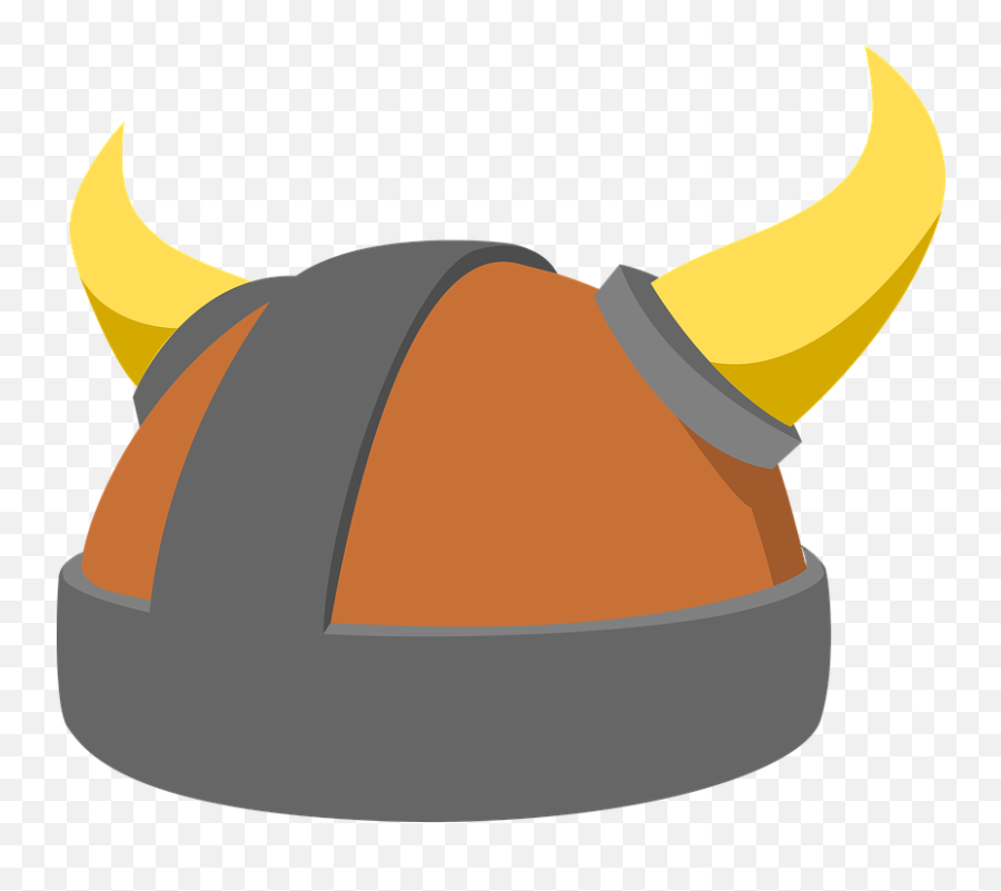 Helmet Vikings Noorman - Viking Horn Helmets Cartoon Emoji,Viking Helmet Emoji