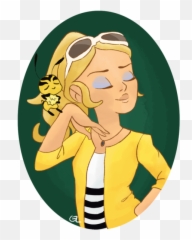 Chloé Bourgeois Queen Bee Clipart - Miraculous Ladybug Chloe And Pollen Emoji,Bee Minus Emoji