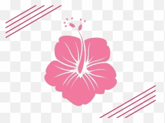 Hawaii Flower Silhouette Clip Art - Flor Hawaii Png Emoji,Hawaiian Flower Emoji