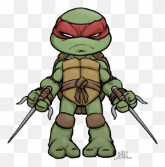 Chibi Raph - Red Ninja Turtle Drawing Emoji,Ninja Turtle Emoji