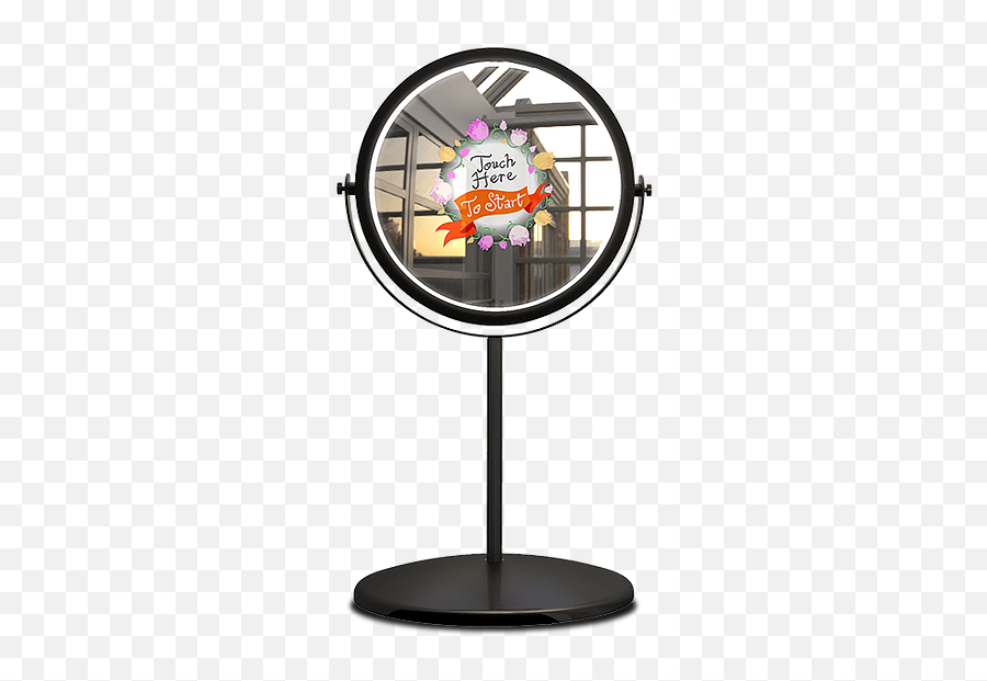 Beauty Mirror Photo Booth Rental - Cartoon Emoji,Emoji Light Camera Action