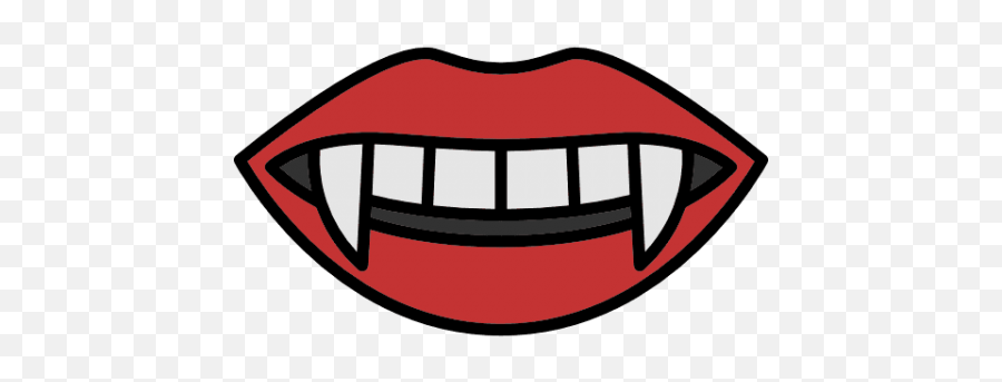 Vampir Clipart Vampire Smile Picture - Transparent Background Vampire Teeth Clipart Emoji,Vampire Teeth Emoji