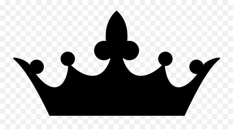 Crown Linear - Transparent Background Black Crown Png Emoji,Queen Crown Emoji