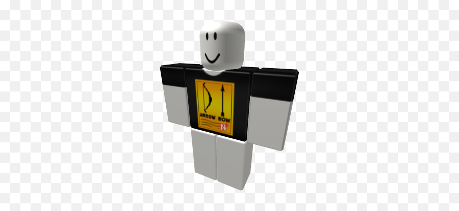 Arrow And Bow Nerd - Roblox Epic Face Shirt Emoji,Bow And Arrow Emoticon