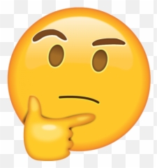 Emoticonos Whatsapp Grandes Png 7 Png Image - Whatsapp Emoji Thinking,Emoticonos De Whatsapp