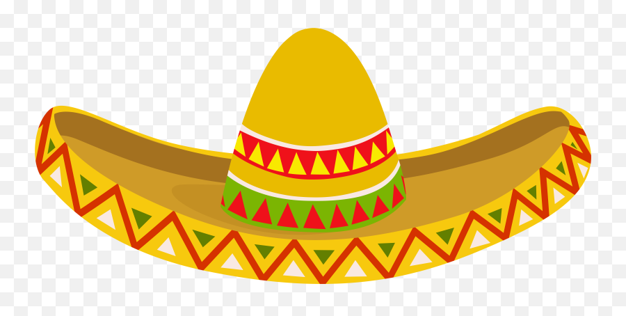 Mexican Sombrero Clipart Png - Transparent Background Sombrero Png Emoji,Sombrero Emoji