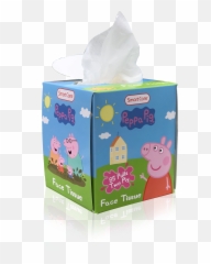 Emoji - Peppa Pig Tissue Box,Cardboard Box Emoji