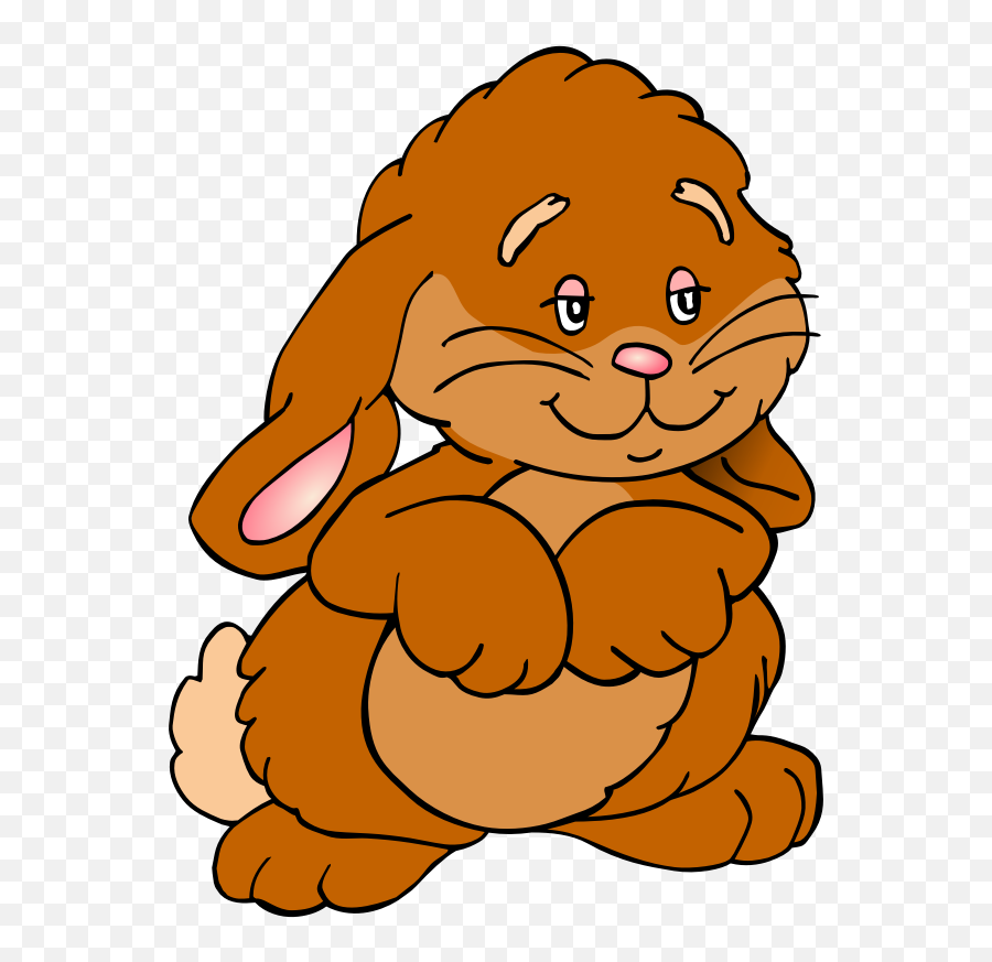 Bunny Free To Use Cliparts - Clipartix Brown Easter Bunny Clipart Emoji,Bunny Girl Emoji