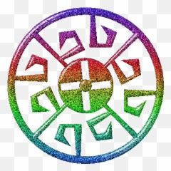 Rainbow Glitters For Myspace Facebook - Circle Emoji,Facebook Rainbow Emoticon