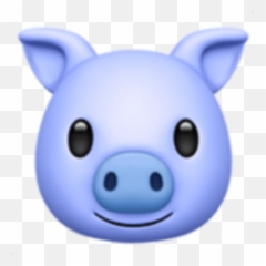 Sticker - Dot Emoji,Pig Emoji