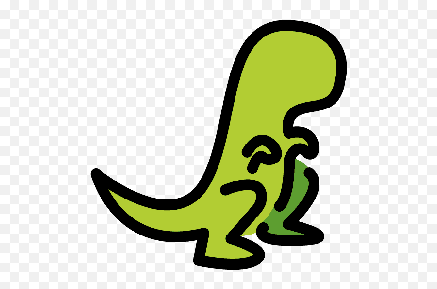 T - T Rex Emoji,Dinosaur Emoji
