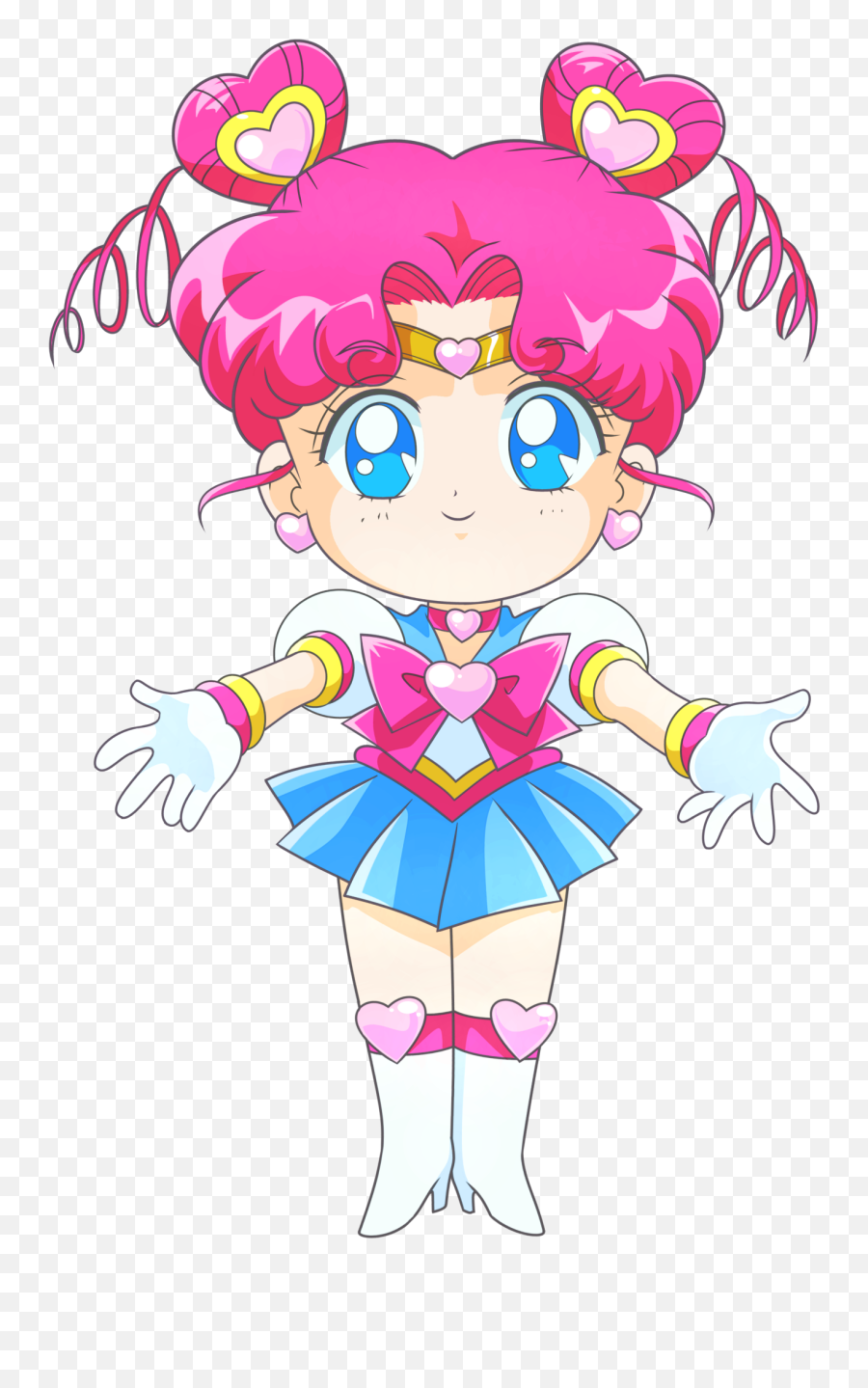 Télécharger Stock Sailor Moon Chibi Png Transparent - Sailor Moon Sailor Chibi Chibi Moon Emoji,Sailor Moon Emoji