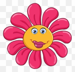 Flower Emoji Clipart - Cartoon Picture Of