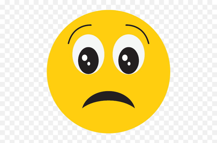 Face Sad Smiley Icon Emoji,Bored Face Emoji