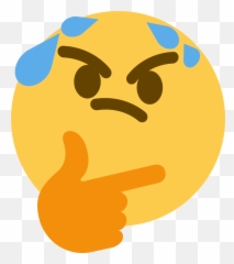 Thinksweat - Transparent Background Discord Emojis
