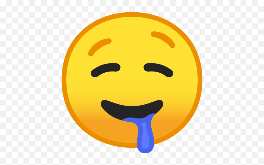 Drooling Face Emoji - Mouth Watering Emoji,Drooling Emoji