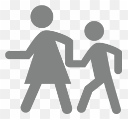 Children Crossing Emoji For Facebook - Sign