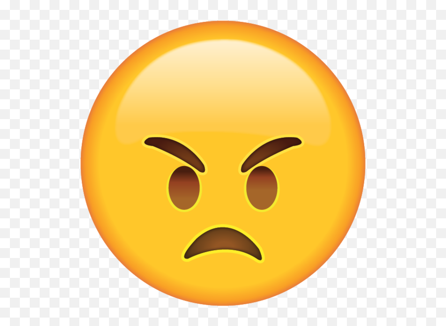 Angry Emoji - Transparent Background Mad Emoji,Mad Emoji