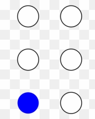 Korean Final S Braille - Circle Emoji