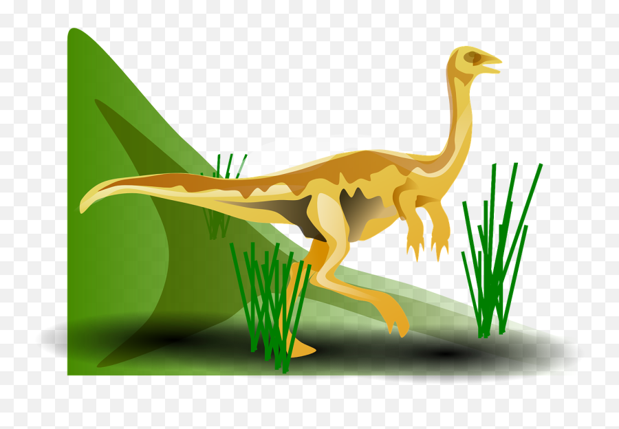 Dinosaur Jurassic Dino Animal - Gallimimus Clipart Emoji,Dinosaur Emoticon