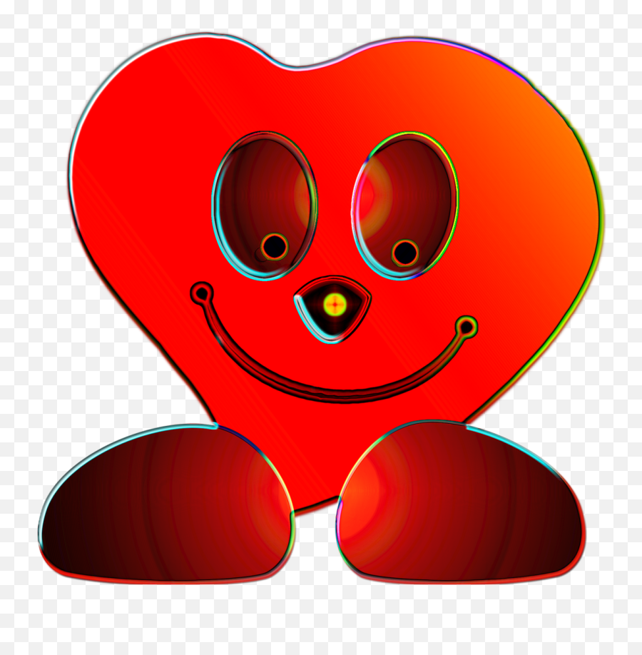 Smilie Emotion Heart Love Symbol - Valentine Heart Love Smiley Emoji,Anime Emoticons