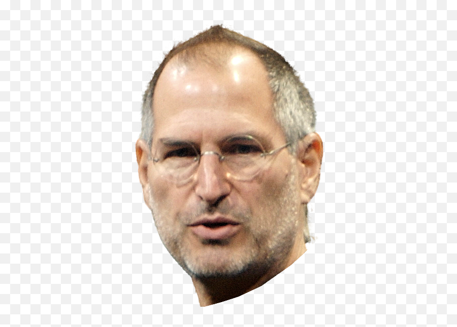 Steve Jobs Png - Steve Jobs Transparent Png Emoji,Emoji 2 Steve Jobs