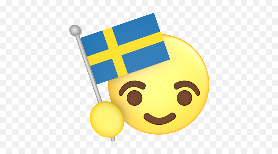Sweden - Hong Kong Emoji,3d Emoji