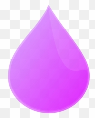 Drawing Raindrops Pixel Transparent - Purple Emoji