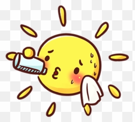 Free Png Sun - Hot Cartoon Emoji