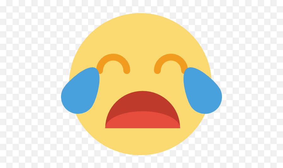 Cry Icon - Crying Icon Emoji,Cry Emoticon